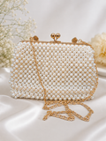 Elegant Pearl Beaded Bag